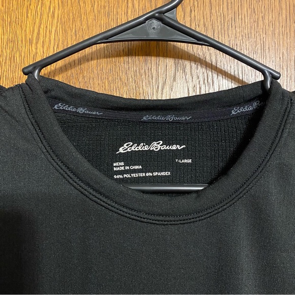 Men’s Extra Large Eddie Bauer Long Sleeve Waffle Fleece Shirt - Picture 5 of 11